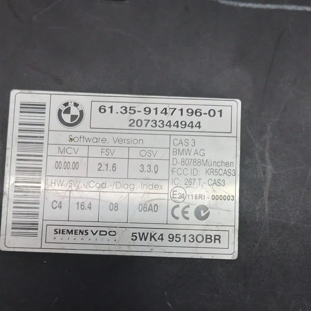 BCM Caja de fusibles BMW  61359147196