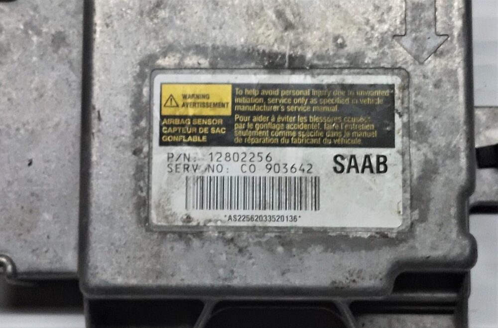 Sensor de impacto de airbag Saab 12802256