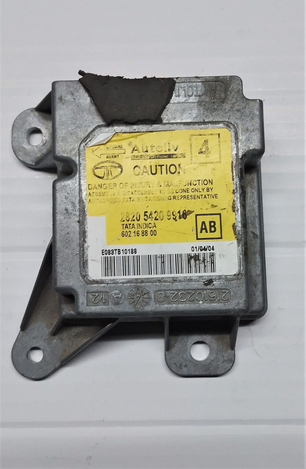 Sensor de airbag unidad de control Tata 282054209916 602168800 - Imagen 3