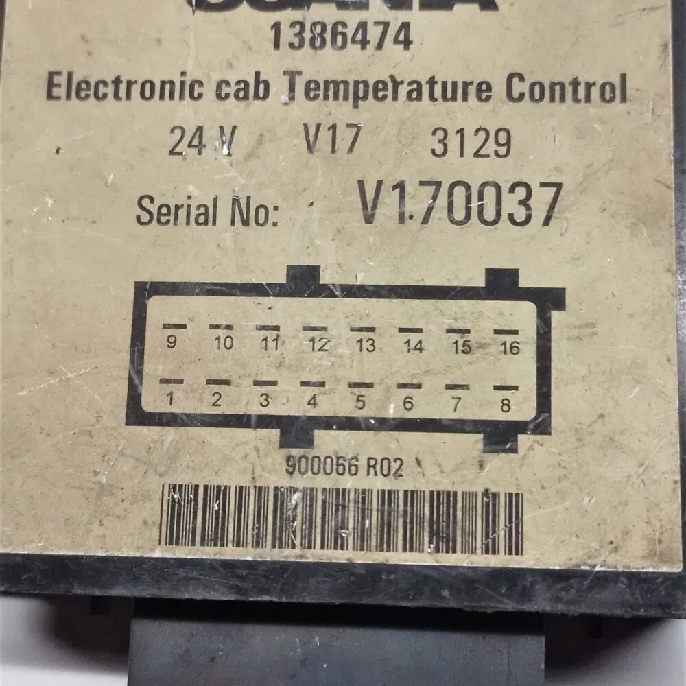 Controlador de termostato Scania Man Daf Iveco1386474