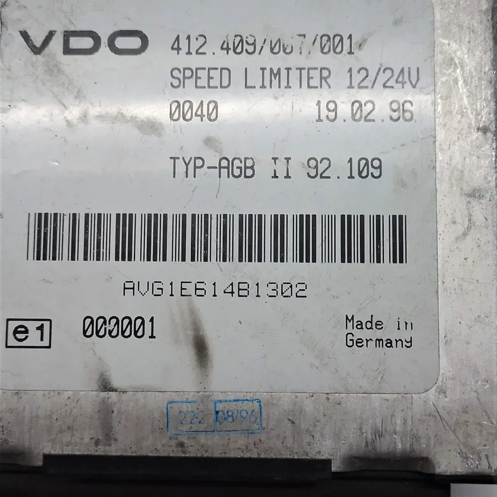 Centralita Unidad de control Man 412409007001