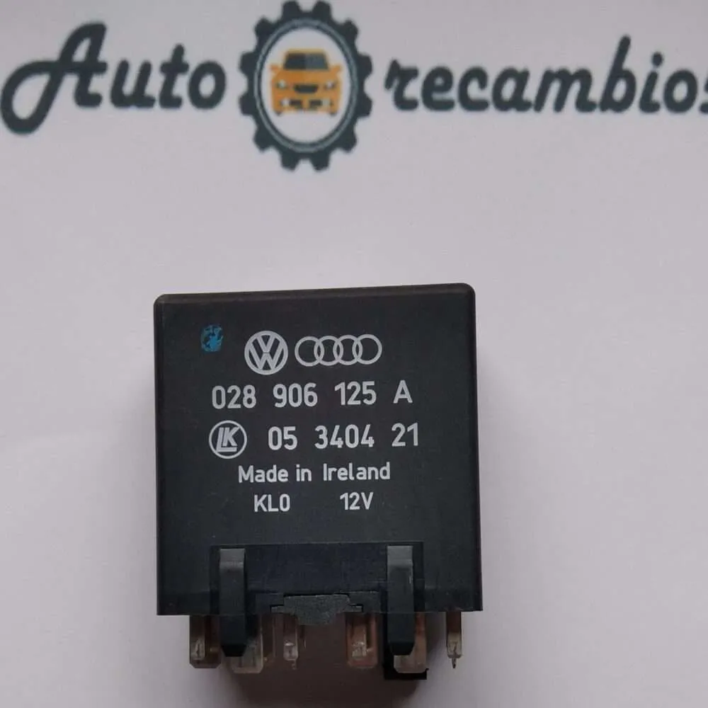 Relé para VOLKSWAGEN POLO 028906125A 64 1.9 D 1994 05340421 131655 N177