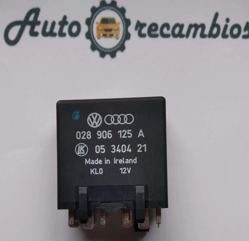 Relé para VOLKSWAGEN POLO 028906125A 64 1.9 D 1994 05340421 131655 N177