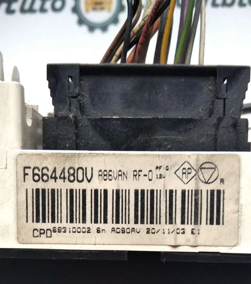 A/C Clima panel de control Citroen  C3 F664480V 69310002 A86VAN RF-0