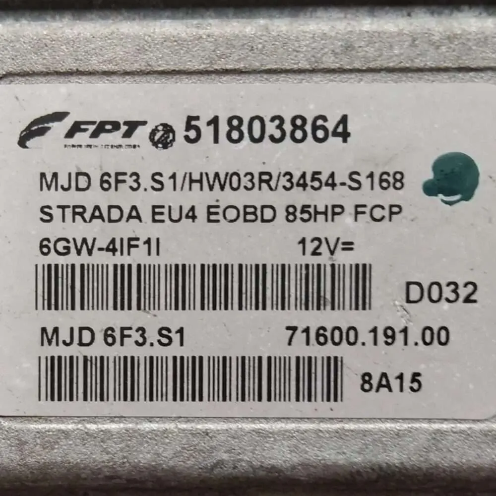 CENTRALITA MOTORE FIAT STRADA 51803864