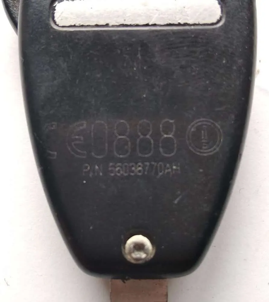 Llave telemando a distancia para Jeep Grand Cherokee 56038770AH  0011115201 REV