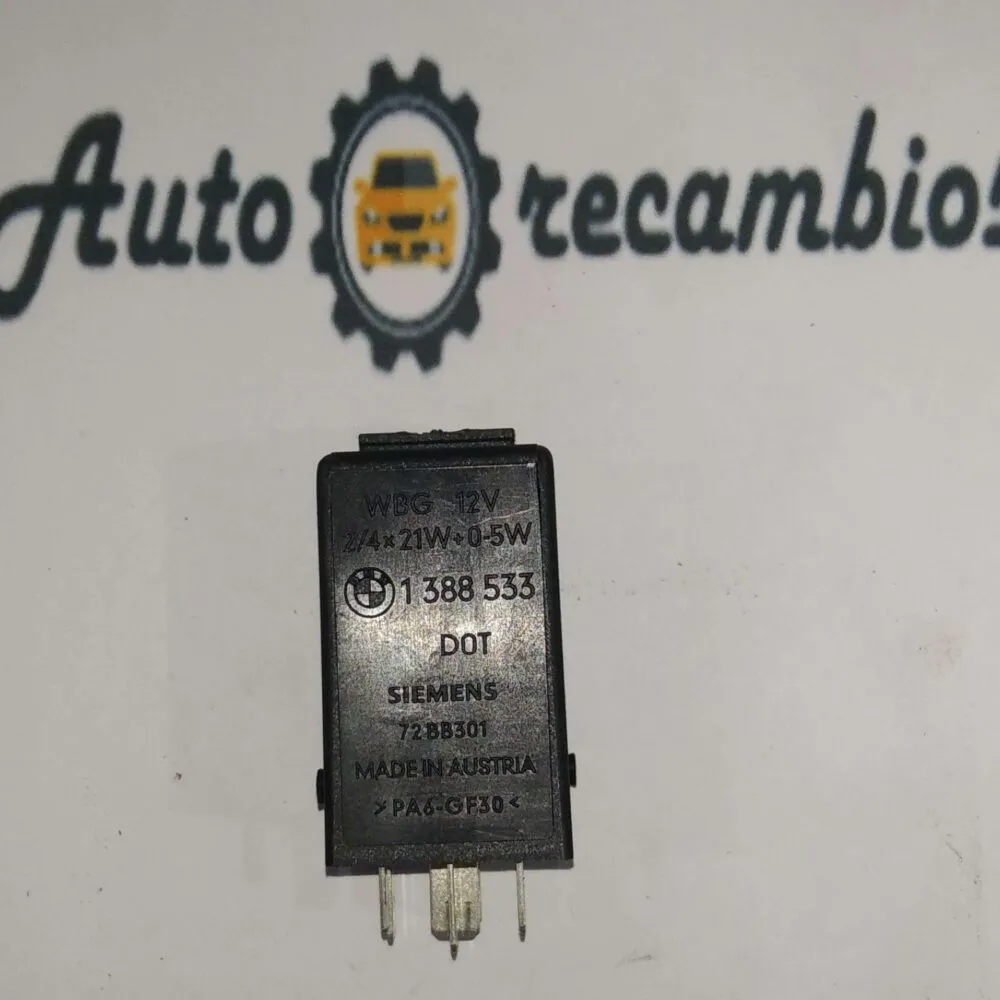 Rele Relay BMW E31 E34 E36 1388533 72BB301