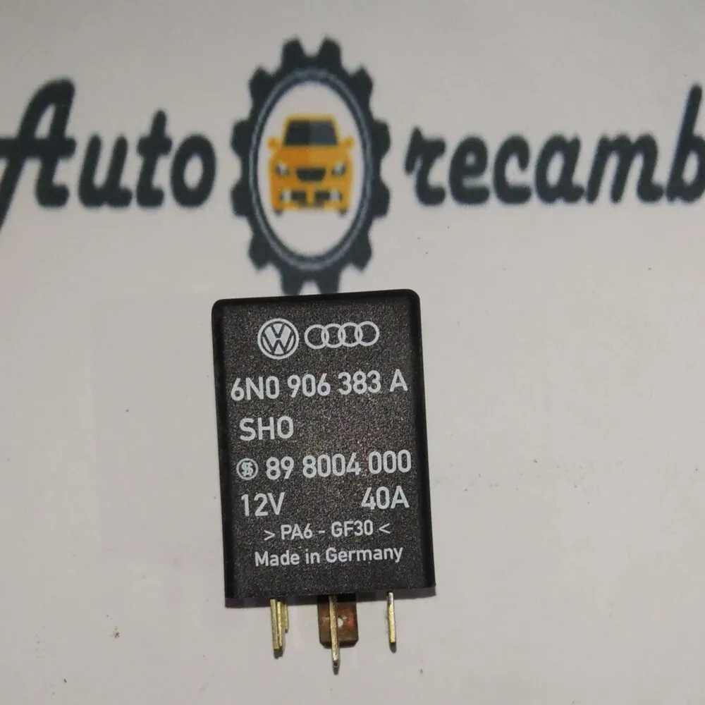 Bomba de combustible relé VW Polo N.o 410 898004000 6N0906383A 6NO906383A