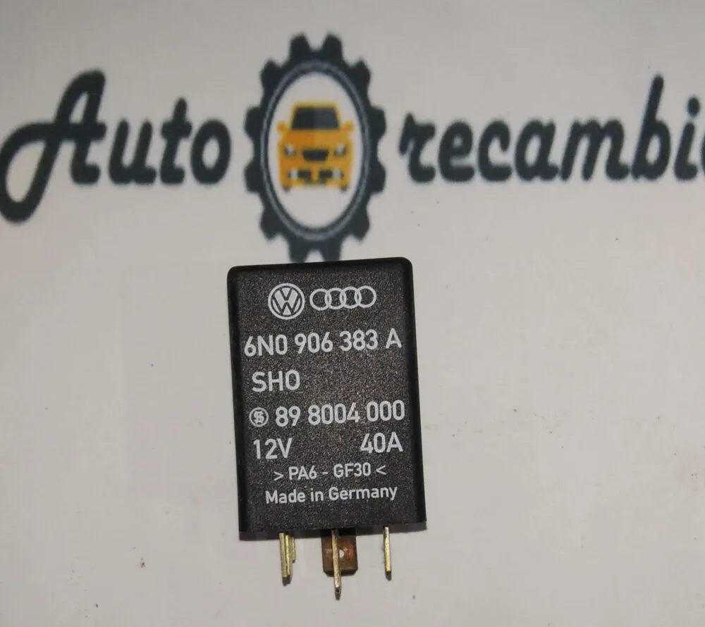 Bomba de combustible relé VW Polo N.o 410 898004000 6N0906383A 6NO906383A