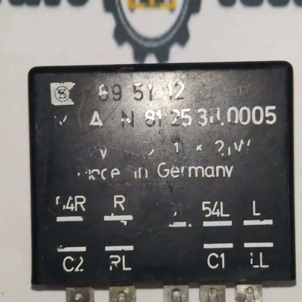 Indicador Relé indicator Relay Man 8125300005