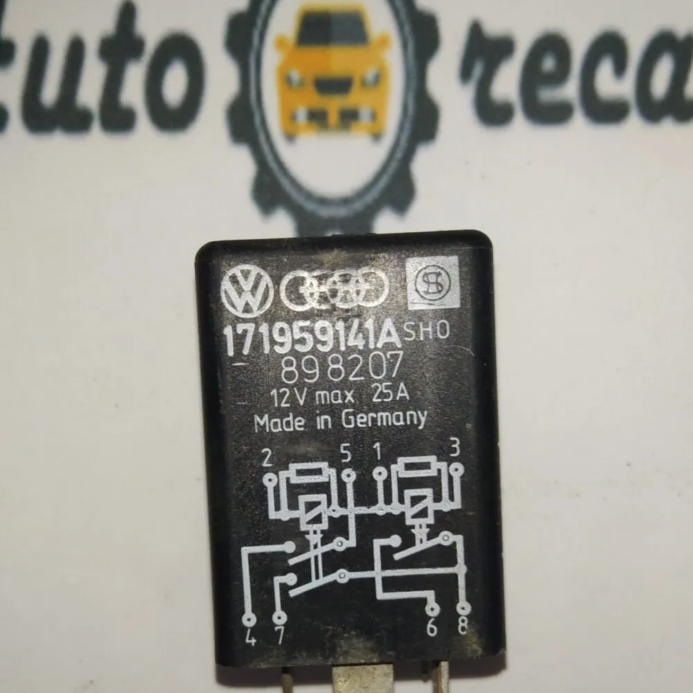 Aire acondicionado relé de embrague magnético Volkswagen Golf Seat 171959141A SHO 898207 Nr.13