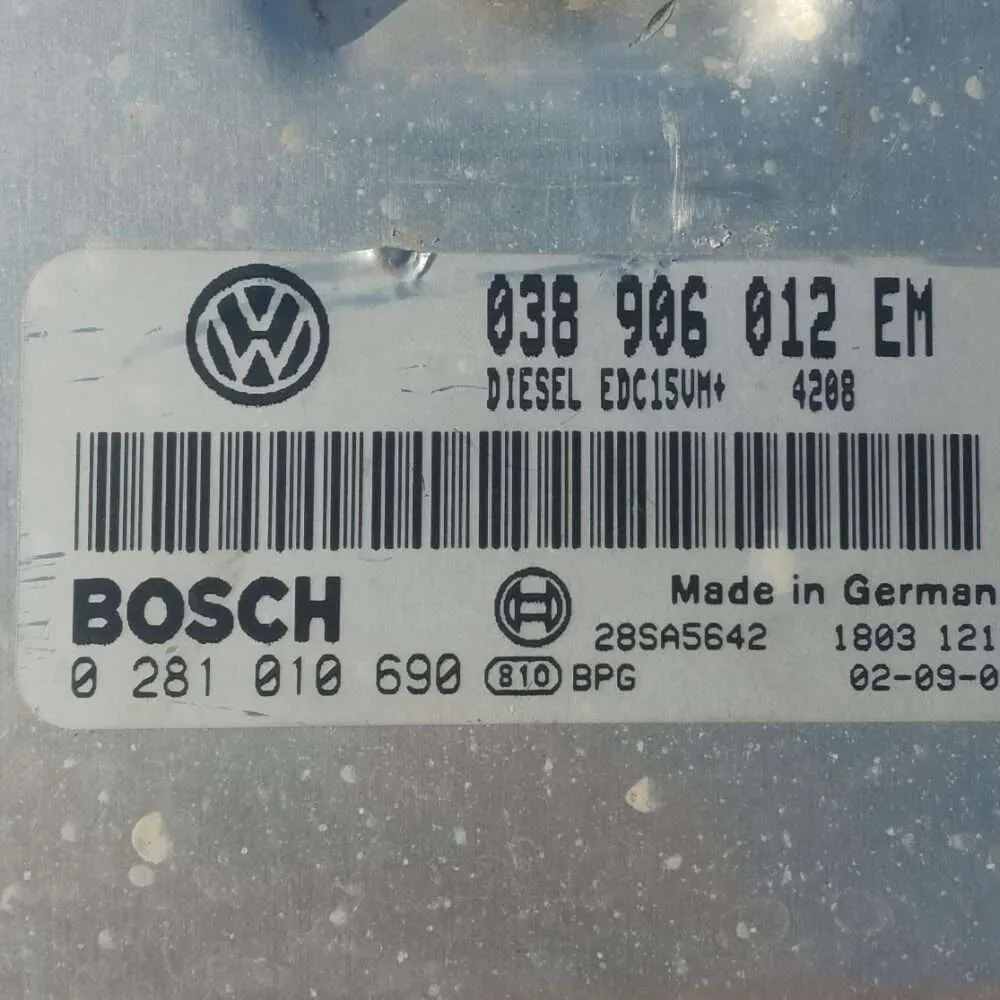 Centralita de motor Seat 038906012EM 038 906012 EM 0281010690 0 281 010 690