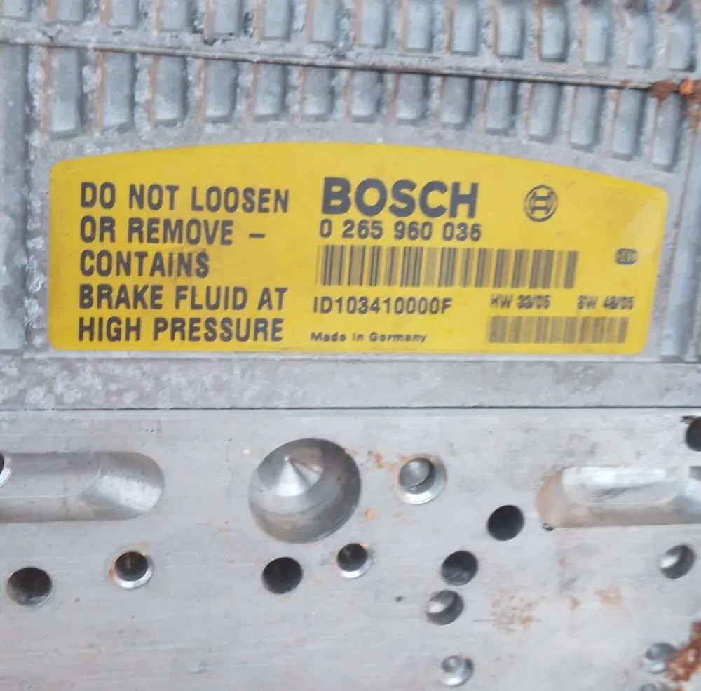 ABS Mercedes-Benz E class 0265250110 A0054319612 Q2 0265960036 - Imagen 2
