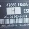Nissan Pathfinder ABS bloque hidráulico 47660 EB40A 47660EB40A  06210206844