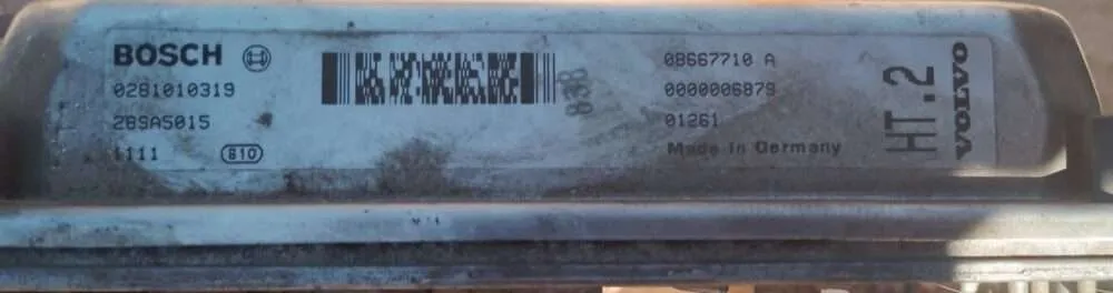 centralita motor uce para VOLVO S60 0281010319 08667710A 28SA5015 - Imagen 2