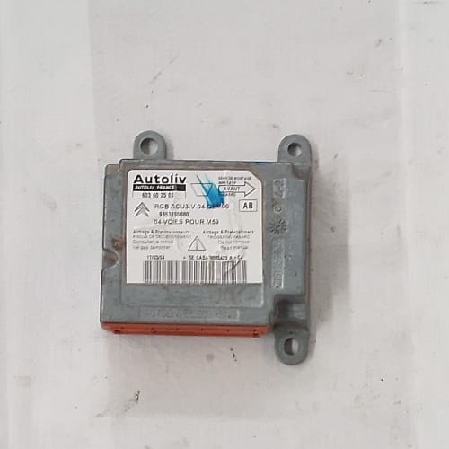 CENTRALITA AIRBAG 9653190880 603602500 CITROEN BERLINGO 2.0